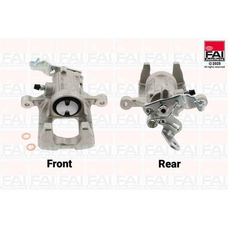 FAI Brake Caliper Assembly Rear Left fits Audi A3 2004-2013 2.0