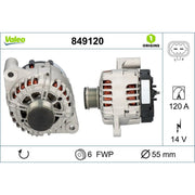 Valeo Car Alternator 12V 849120