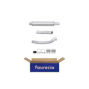 Hella Front Silencer Front fits Peugeot 206 1999-2007 2.0