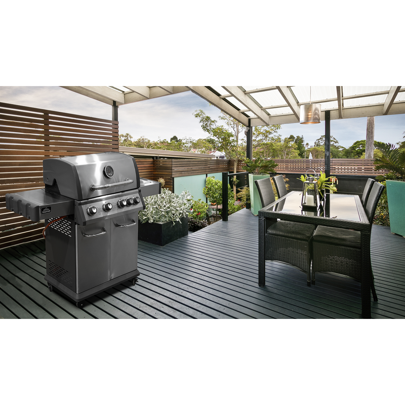 Dellonda 4+1 Burner Deluxe Gas BBQ Dellonda  - Dynamic Drive