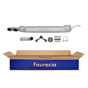 Hella End Silencer Rear fits Audi A3 2003-2010 1.9