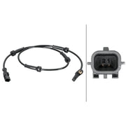 Hella ABS Wheel Speed Sensor Rear 6PU 012 806-631