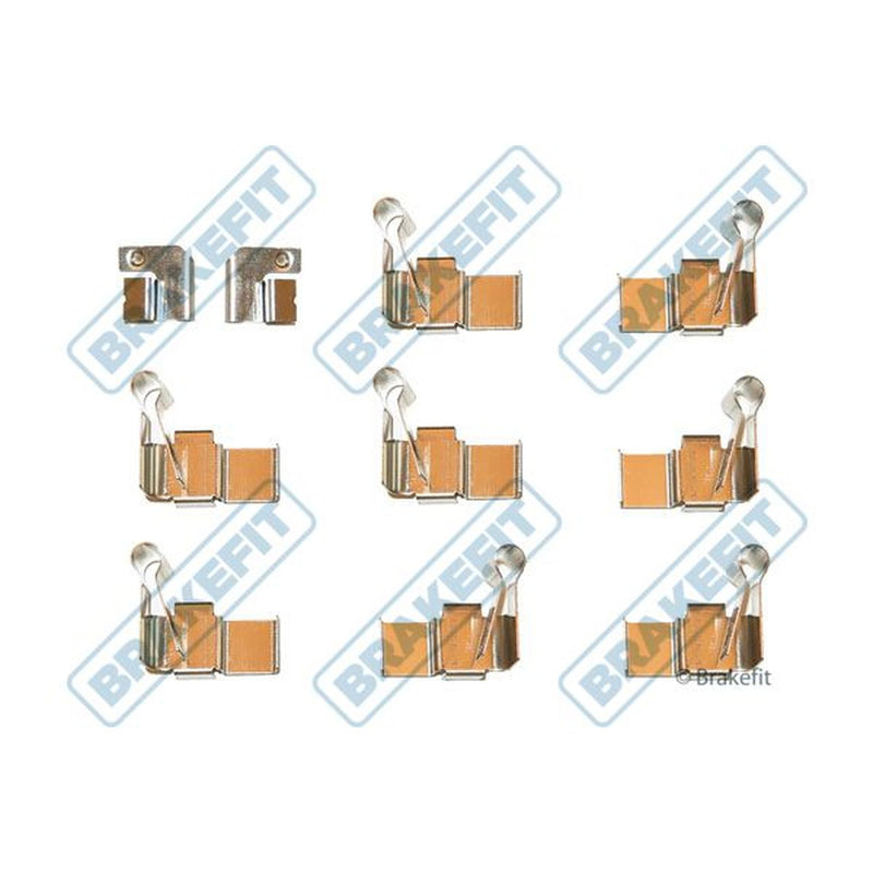 Apec Brake Pad Accessory Fitting Kit Front fits Toyota Granvia 1995-2002