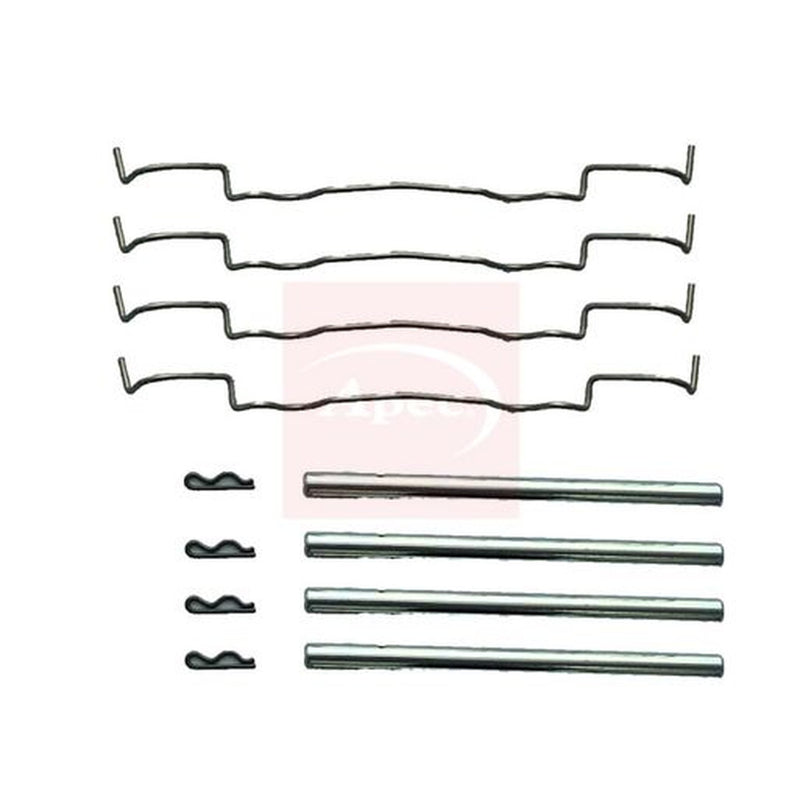 Apec Brake Pad Accessory Fitting Kit Front fits Iveco Daily IV 2006-2011