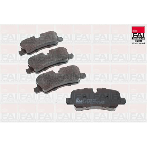 FAI Rear Brake Solid Discs & Pads fits Land Rover Range Rover 2002-2012 3.0