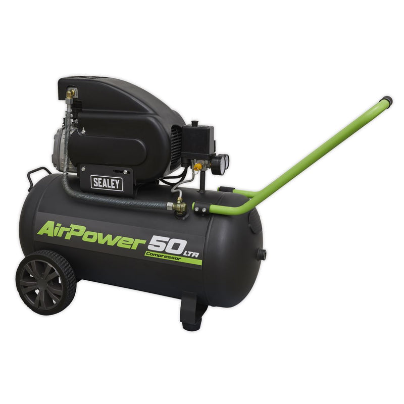 Sealey Compressor 50ltr Direct Drive 2hp SAC5020E Sealey  - Dynamic Drive