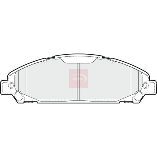 Apec Front Brake Pad Set PAD2048