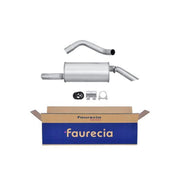 Hella End Silencer Rear fits Ford Escort Turnier 1990-1992 1.6