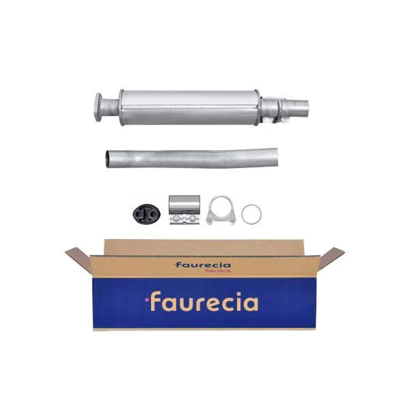 Hella Middle Silencer fits Fiat Punto 1999-2012 1.8 188.738