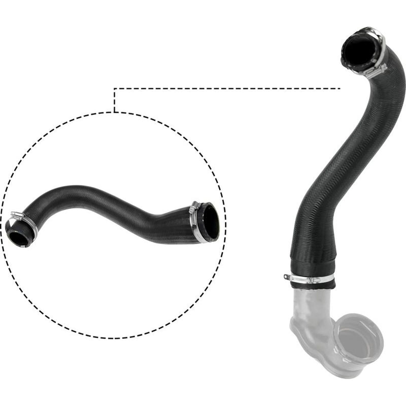 Gates Intercooler Turbo Charge Air Hose 430mm fits Chevrolet Cruze 2010 on 1.4