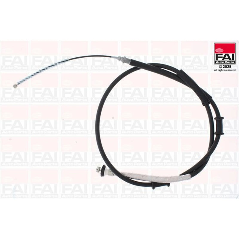 FAI Handbrake Cable Right Rear fits Fiat Grande Punto 2005-2015 1.3 1.4