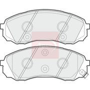 Apec Front Brake Vented Discs & Pads fits Kia Sedona 2006-2015 2.2 2.7 2.9