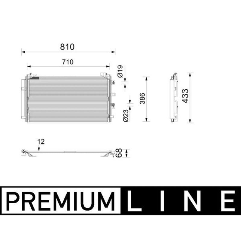 Mahle Air Conditioning Condenser