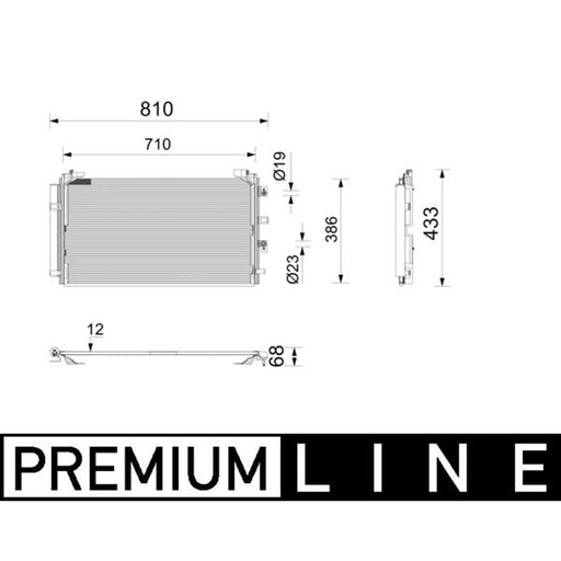 Mahle Air Conditioning Condenser