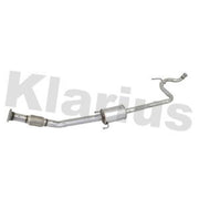 Klarius Box With Centre Pipe Centre fits Toyota Yaris/Vitz 2005-2012 1.4