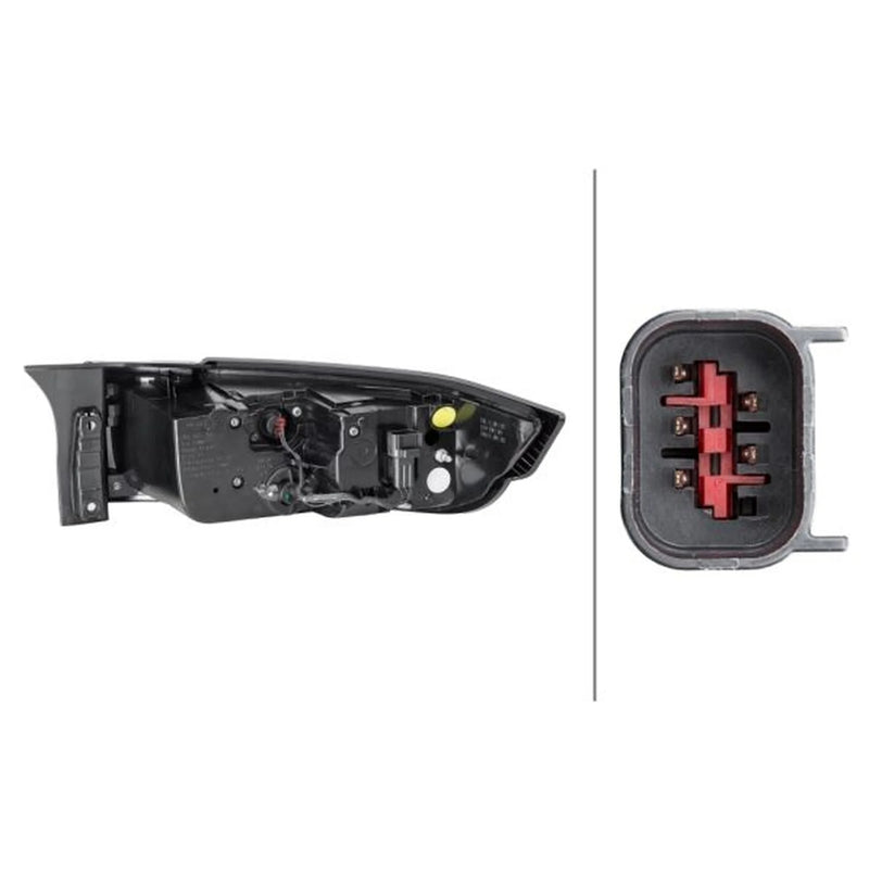 Hella Tail Light / Lamp W16W Left fits Land Rover Range Rover Evoque 2015-2019