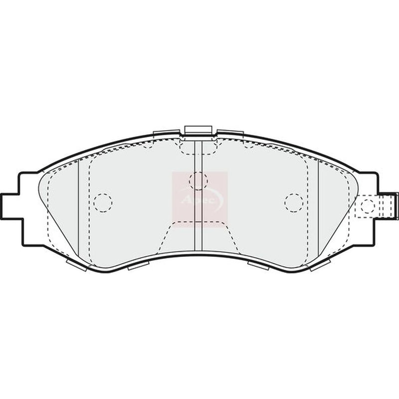 Apec Front Brake Pad Set PAD1122