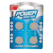 Powermaster Lithium Button Cell Battery CR2025 4pk CR2025 PowerMaster - Dynamic Drive