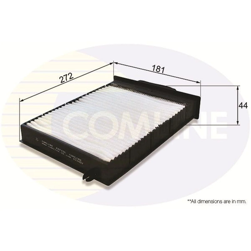 Comline Cabin Air Filter (Pollen Filter) fits Renault Megane II 2002-2010
