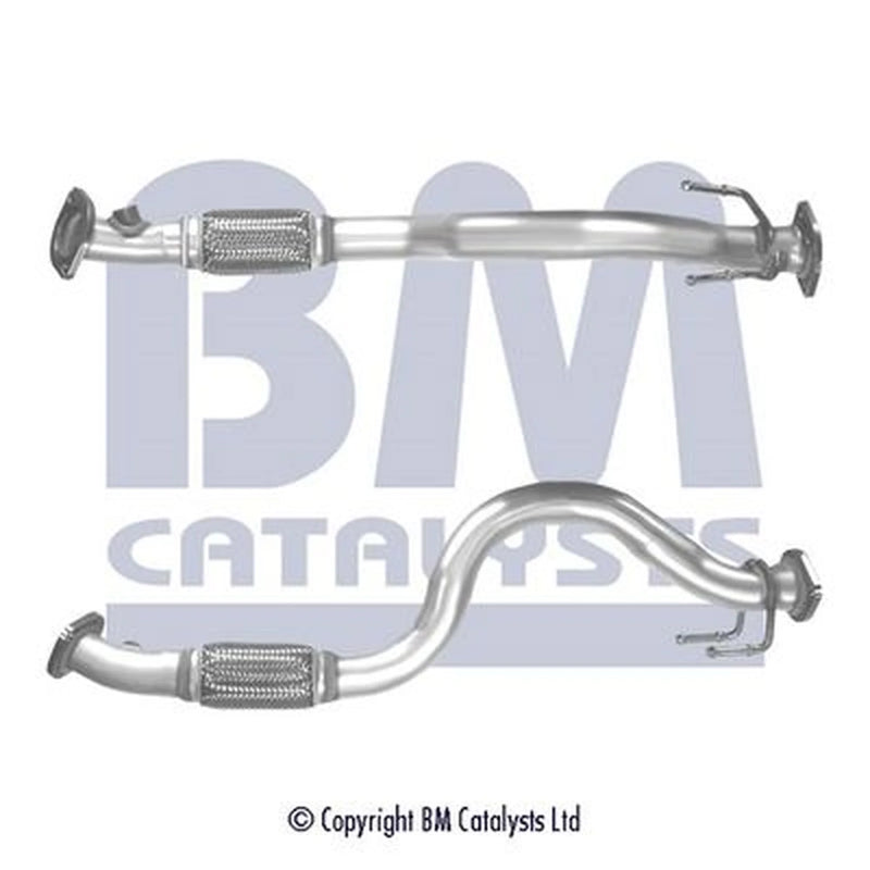 BM Catalysts Exhaust Pipe OD fits Audi A3 2007-2013 1.4