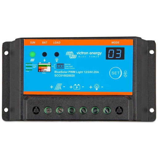 Victron Energy BlueSolar PWM Light Charge Controller (12V / 24V / 20A) Victron - NN4 Online