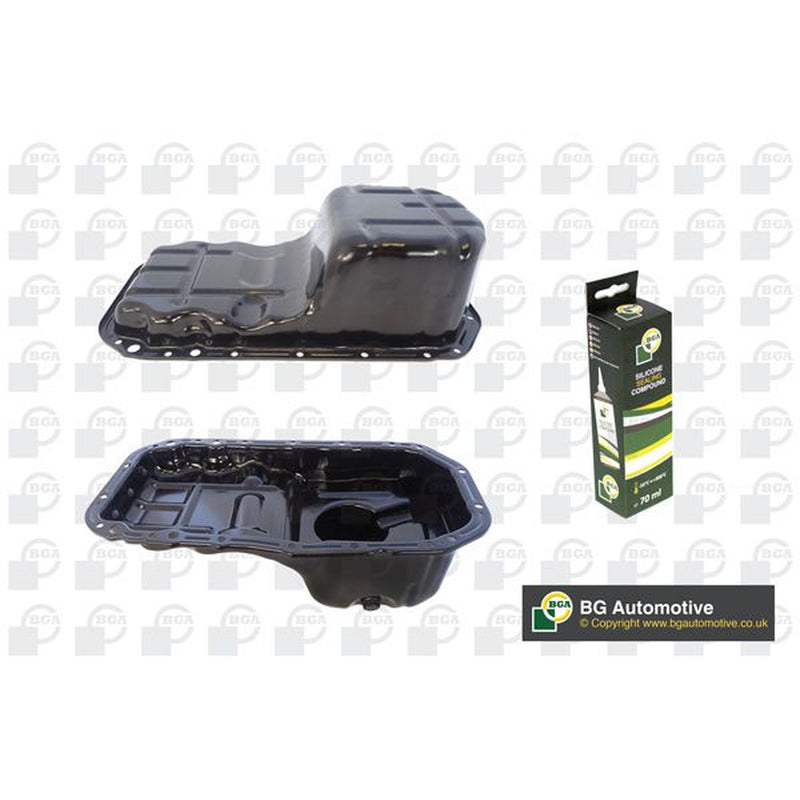 BGA Engine Oil Sump Pan fits Mitsubishi Colt 1996-2003