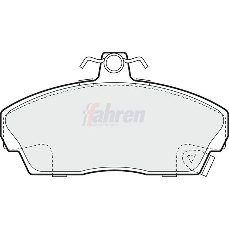 Fahren Front Brake Pad Set FBP3011