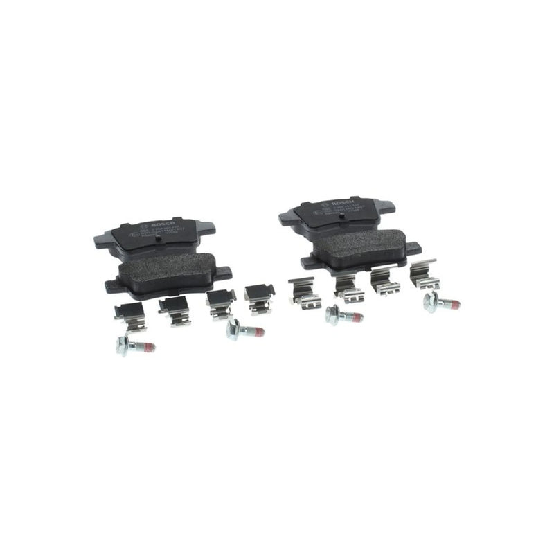 Bosch Front & Rear Pads fits Fiat Grande Punto 2005-2009 1.4 1.6 1.9