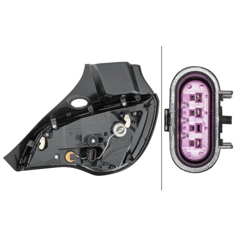 Hella Tail Light / Lamp LED Left 2SD 354 812-031