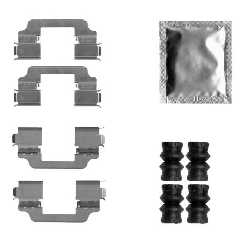 Mintex Brake Pad Accessory Fitting Kit Front fits Ford B-Max 2012-2017