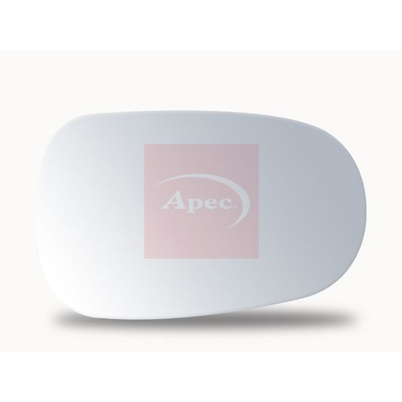 Apec Exterior Wing Mirror Glass Right fits Dacia Logan 2004-2012 1.2 1.4 1.5 1.6