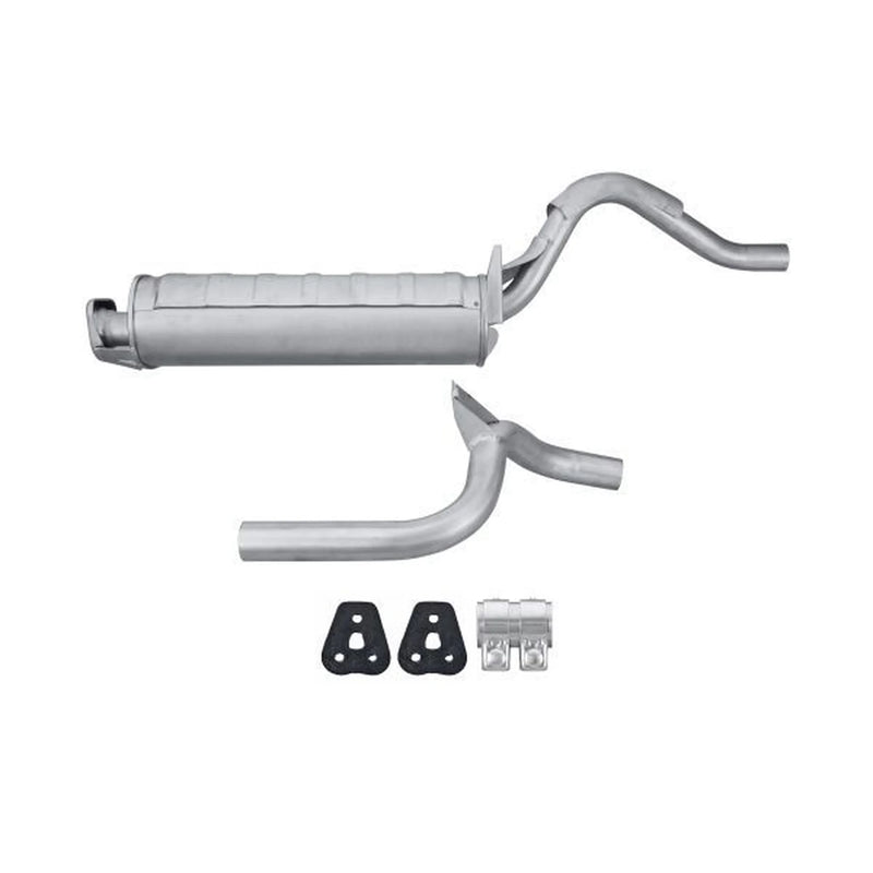 Hella End Silencer Rear fits Mitsubishi L200 1986-1996 2.5