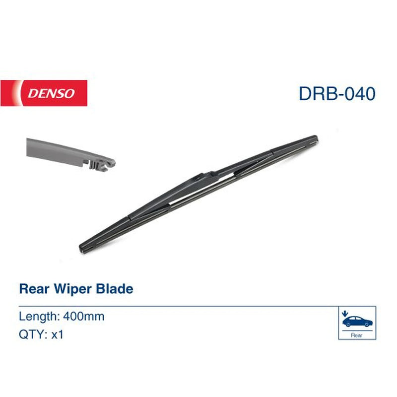 Denso Rear Wiper Blades fits Lexus Rx 2008-2017