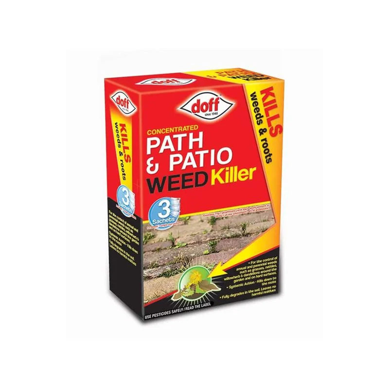 Doff Path & Patio Weedkiller Concentrated Sachet x 3 - F-FT-003-DOF