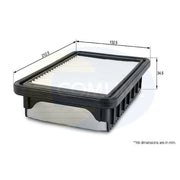 Comline Service Kit with Air, Oil & Cabin Filters fits Kia Picanto II 2011-2017