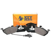 Key Parts Front & Rear Brake Discs & Pads fits VW Bora I 2000-2005 1.9