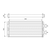 Valeo Heater Matrix Core Heat Exchanger 811625