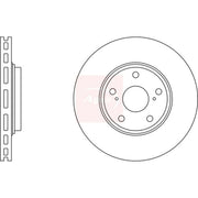 Apec 2 x Vented Brake Discs fits Lexus Rx 2000-2003