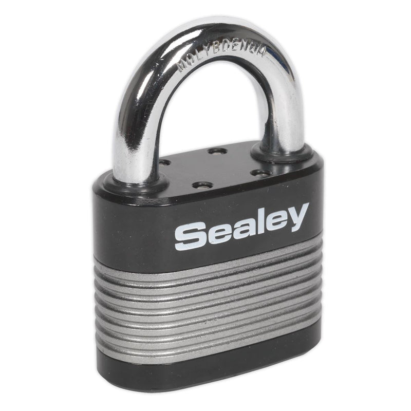Sealey Zinc Coated Steel Body Padlock 63mm Sealey - Dynamic Drive