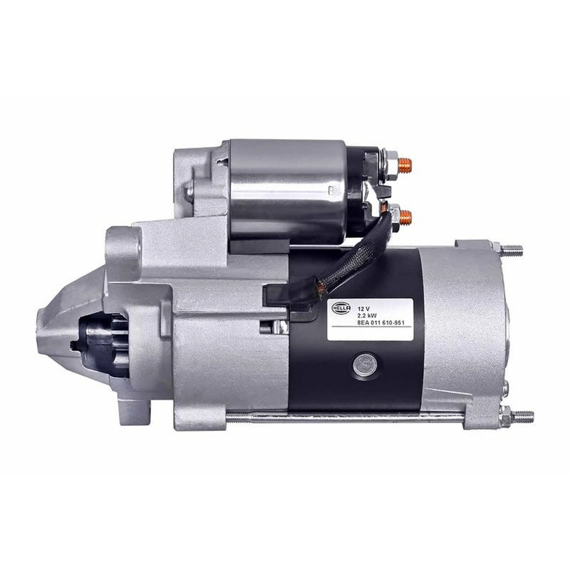 Hella Starter Motor 12V 2.2kW 9 Teeth fits Opel Movano A 1999-2001 2.5 2.8