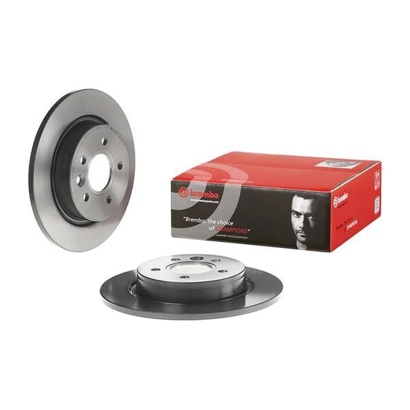 Brembo Rear Brake Solid Discs & Pads fits Ford Focus II 2005-2012 1.8 2.0