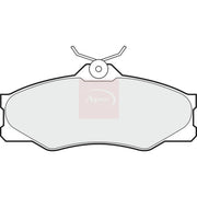 Apec Front Brake Pad Set fits VW Caravelle T3 Bus 1981-1992 1.6 1.7 1.9 2.1