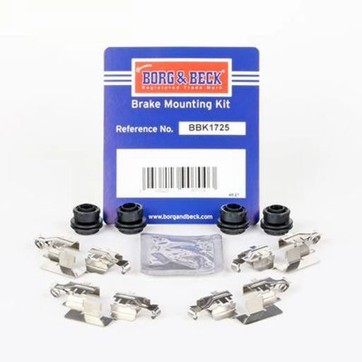 Borg & Beck Brake Pad Accessory Fitting Kit Rear BBK1725