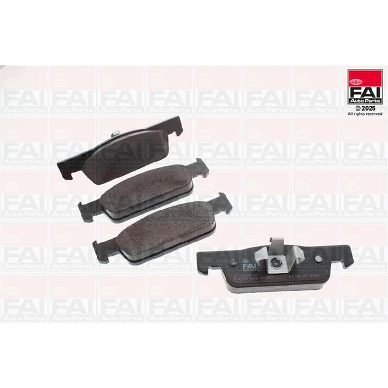 FAI Front Brake Solid Discs & Pads fits Smart Fortwo 2014-2015