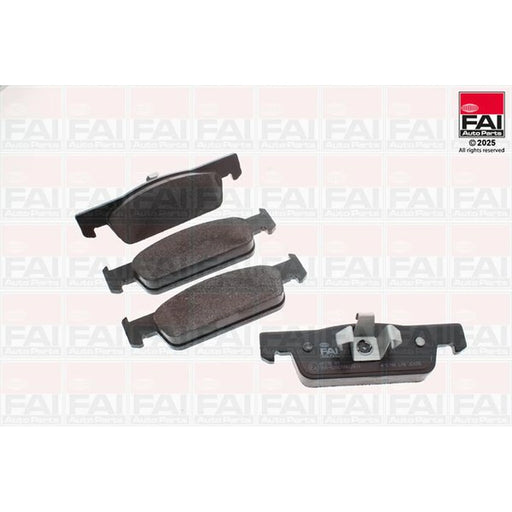 FAI Front Brake Solid Discs & Pads fits Smart Fortwo 2014-2015