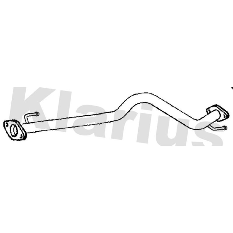 Klarius Exhaust Pipe OD fits Suzuki Grand Vitara II 2005-2015 1.9