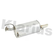 Klarius Box With Tail Pipe Rear fits Nissan Juke 2014-2019 1.2