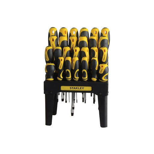 Stanley® Hand Tools 062142 Screwdriver Set in Rack, 26 Piece STANLEY® Hand Tools - Dynamic Drive