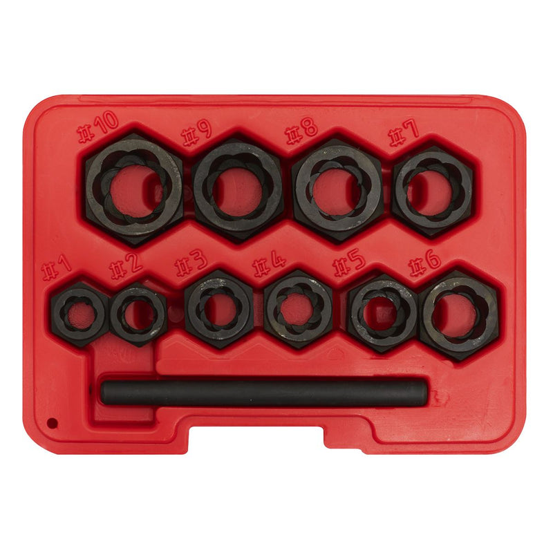 Sealey Bolt Extractor Set 11pc Spanner Type AK8183 Sealey - Dynamic Drive