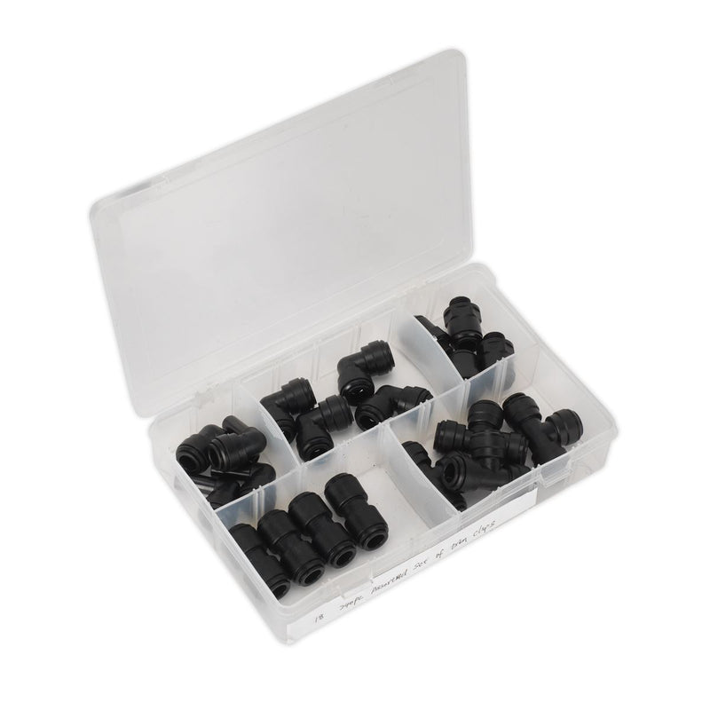 Sealey Speedfit Coupling Assortment 10mm 20pc AB070JG Sealey - Dynamic Drive